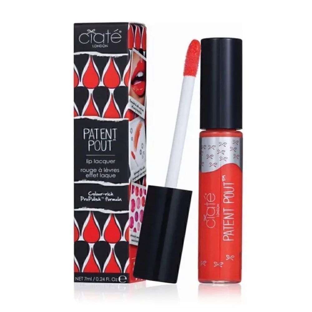 NIB Ciate London Patent Pout Lip Lacquer in High Five